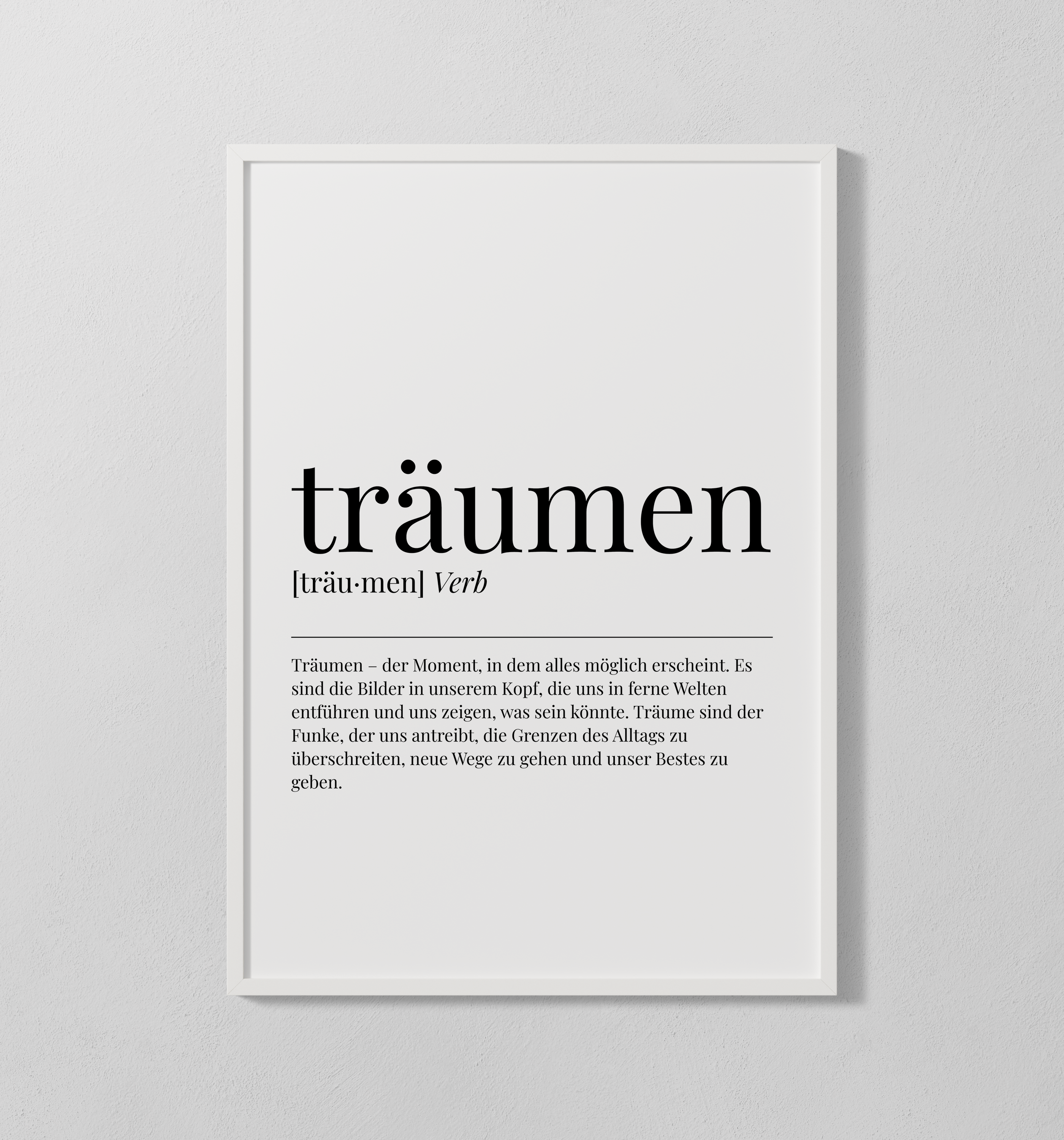 Träumen | Poster